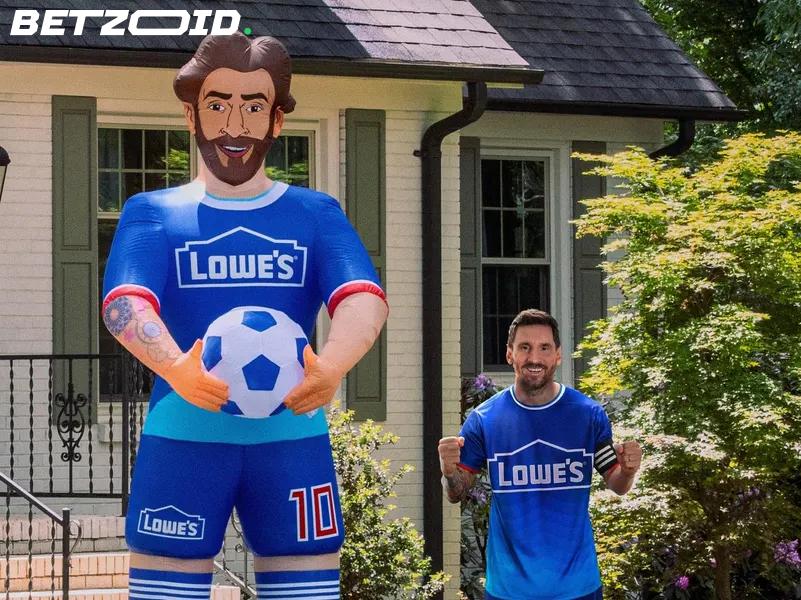 Lowe's Releases Giant Messi Statue Ahead of 2026 World Cup
